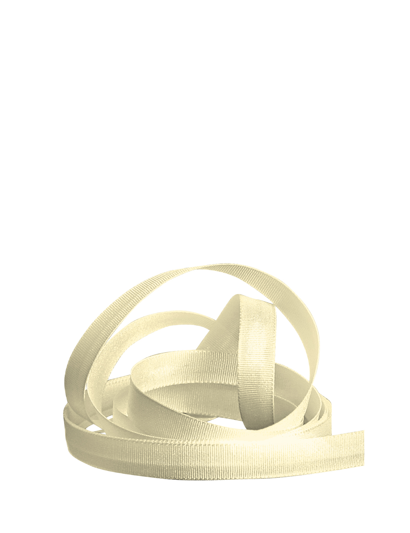 Band Taft  8 mm creme 50m